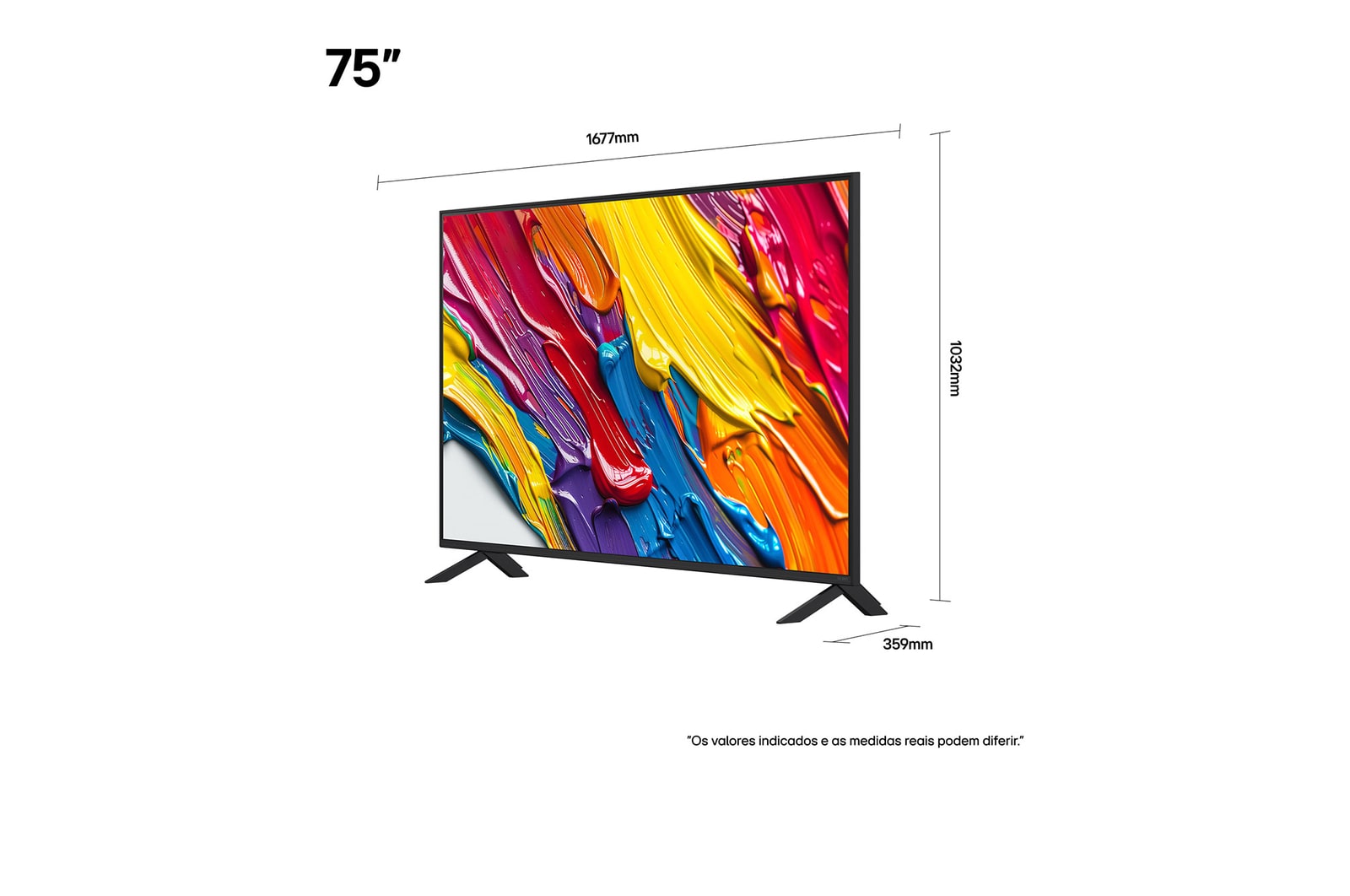 Comparação antes e depois de como o LG 4K Super Upscaling melhora a qualidade da imagem. Dois painéis mostrando a mesma imagem de um pássaro colorido pousado em um galho em uma floresta; o painel da direita está desbotado. O título fala sobre como o 4K Super Upscaling melhora a resolução, o brilho e a nitidez. 