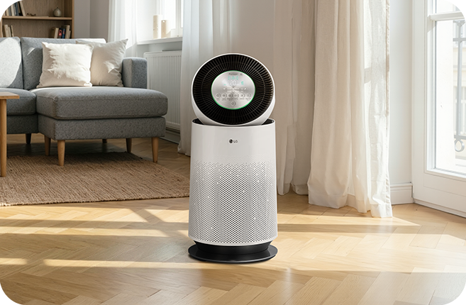 Imagem do produto purificador de ar.