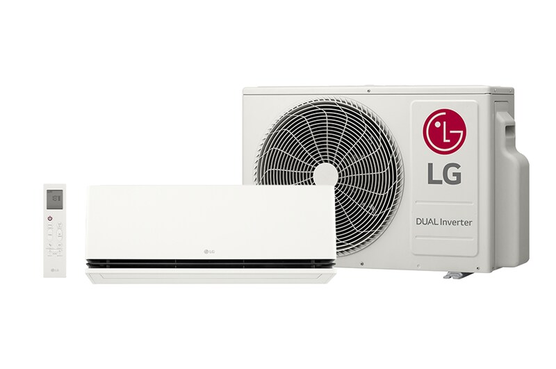 LG Ar-Condicionado LG Dual Inverter AI Air 12.000 BTU Frio 220V, S3-Q120AKH0