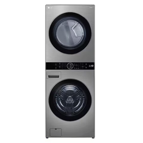 Lava e Seca Smart LG VC4 12kg Titanium com Inteligência Artificial AIDDᵀᴹ CV5012MC4