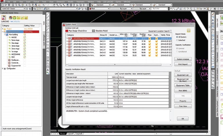 A tela do software LATS CAD é exibida.