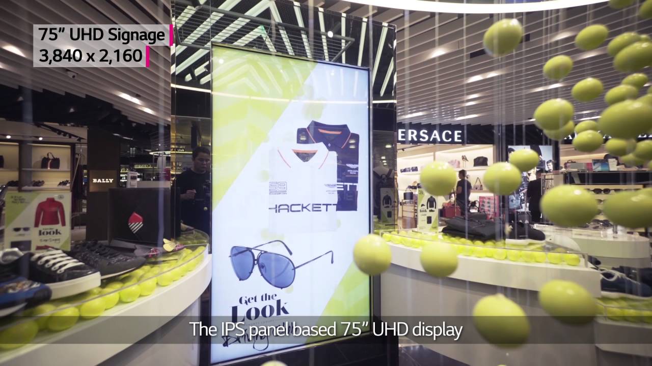 [Retail] LG 86" Ultra Stretch - Lagardere's The Fashion Gallery, Singapore