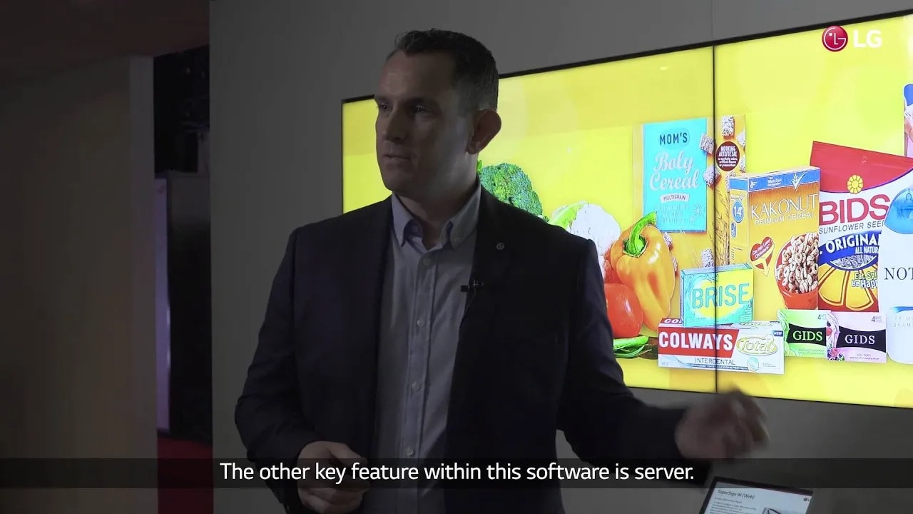 [ISE2016]LG Booth_Retail Solution_SuperSign Solution