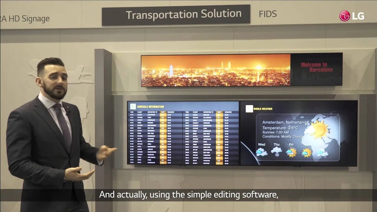 [ISE2016]LG Booth_Transportation & Control Room Solution