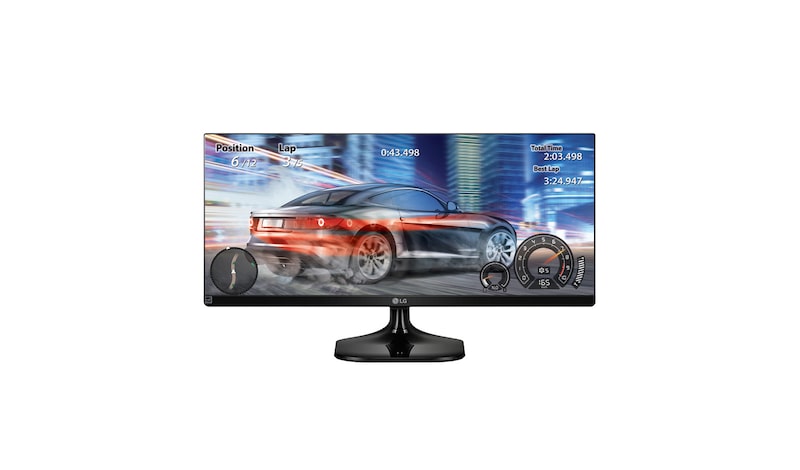 LG 25" LG 21:9 UltraWide™ Full HD IPS Monitor 25UM58, 25UM58