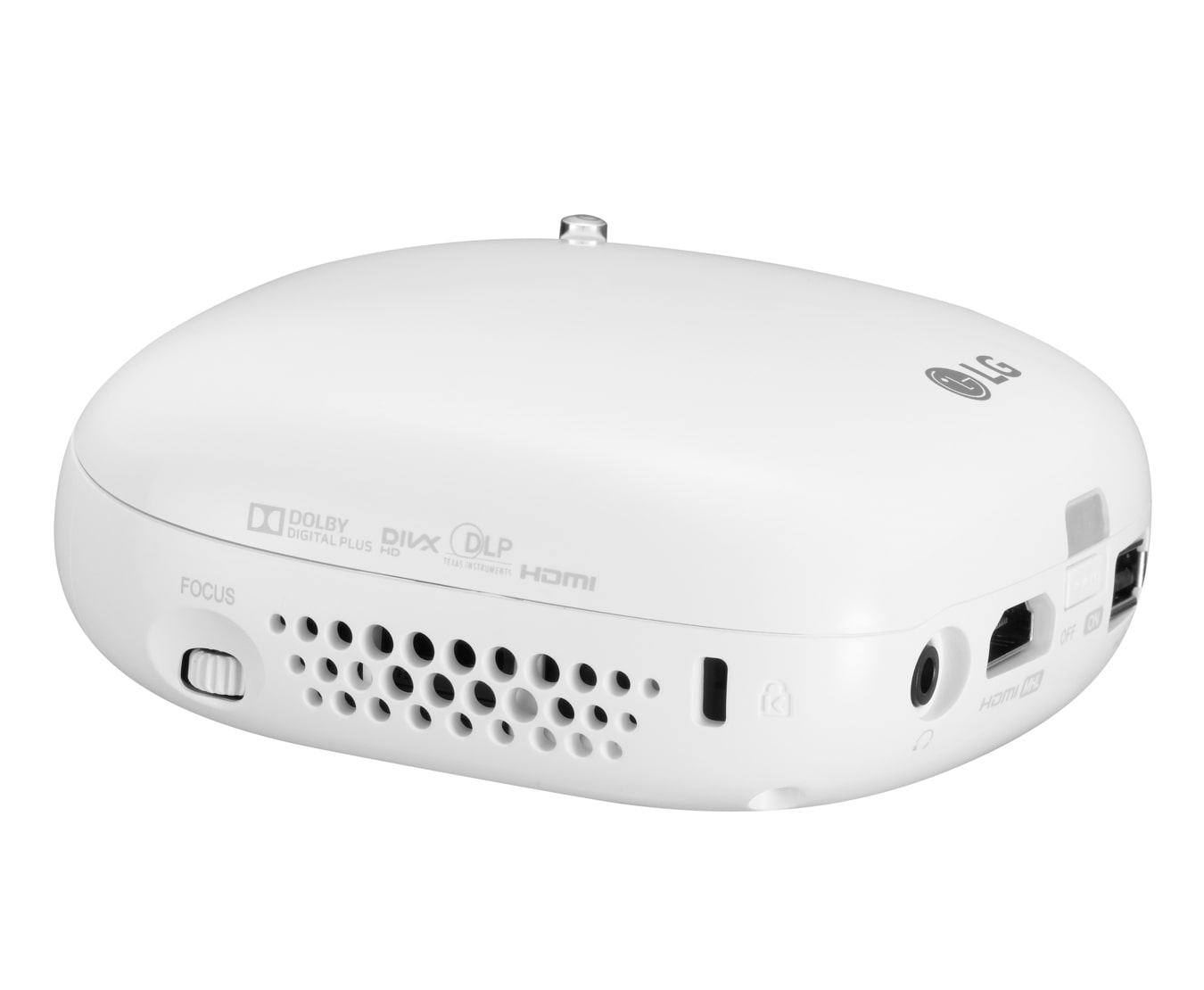 LG Projetor Portátil LG WVGA LED. Série Minibeam. 100.000:1, PV150G