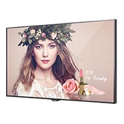 Vista frontal de Monitor Profissional Outdoor Digital Signage LG, 49&#34;, 700cd/m², 24/7, Full HD, Alto brilho, web OS 49LS75C