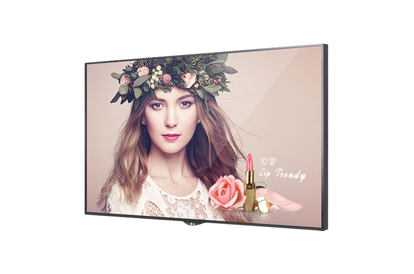 Vista frontal de Monitor Profissional Outdoor Digital Signage LG, 49&#34;, 700cd/m², 24/7, Full HD, Alto brilho, web OS 49LS75C
