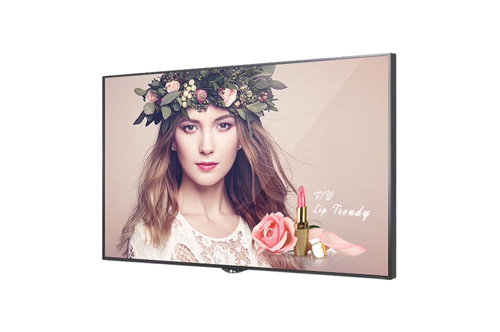 Vista frontal de Monitor Profissional Outdoor Digital Signage LG, 55&#34;, 700cd/m², 24/7, Full HD, Alto brilho, web OS 55LS75C