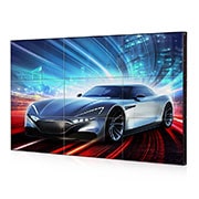 Vista frontal de Monitor Profissional Video Wall Digital Signage LG, 55&#34;, 500 cd/m², 24/7, Full HD, borda 3.5mm 55LV75D