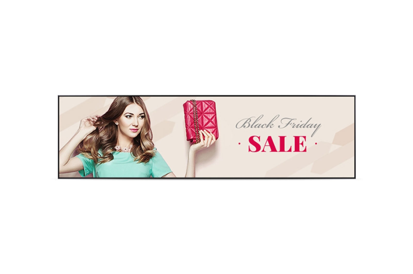 Vista frontal de Monitor Profissional Ultra Stretch 4K Digital Signage LG, 88&#34;, 700cd/m², 24/7, 32:9, webOS 88BH7D