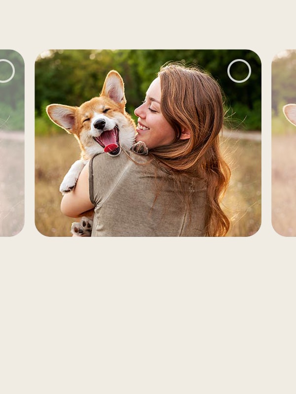 Vídeo LG TV mostra usuários selecionando imagens de amostra preferidas, ilustrando configuração de imagem personalizada do AI Picture Wizard.