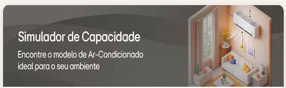 Simulador de capacidade - Ar Condicionado LG