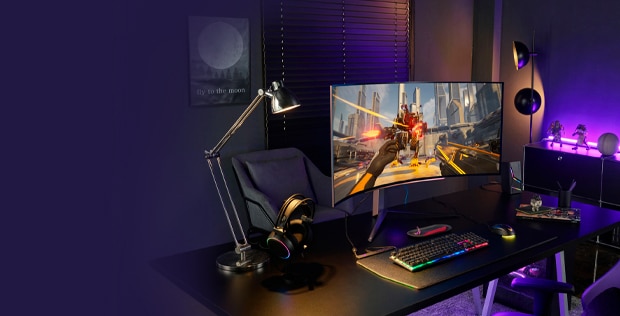 A mais completa linha de monitores gamers com tempos de resposta a partir de 0,03ms e taxas de atualização de até 240Hz