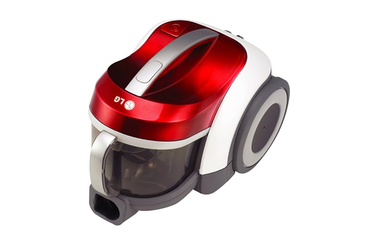 LG Sem saco para pó, potência de 1.800 W, sistema cyclone, filtro Hepa 11: Retêm até 99,5% das impurezas do ar, VC6818NRT