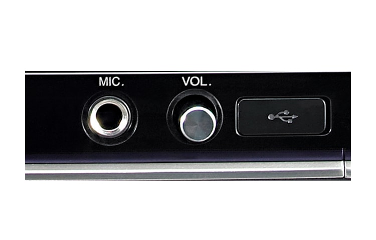 LG DVD player com USB Rec e Karaokê, DV457