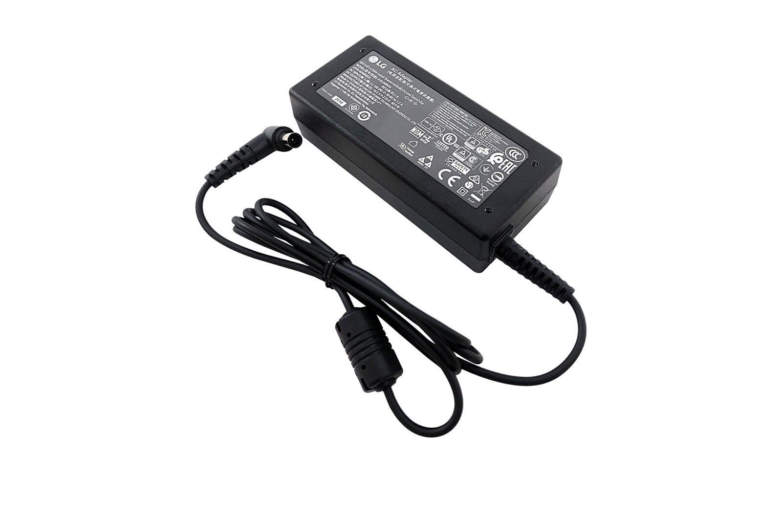 LG Fonte de alimentação externa para TV (19 V, 2,53 A, cabo de alimentação não incluído, preto), EAY64569201
