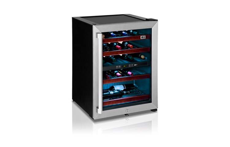 LG Capacidade de 135L, ausência de vibrações, vidro com tripla proteção UV., AV41