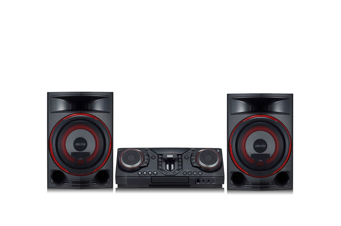 LG Mini System LG XBOOM - 2350W RMS, Graves Potentes, Karaokê, DJ Set e Party Speaker - CL87, CL87