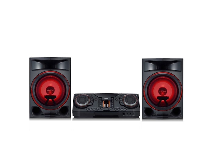 LG Mini System LG XBOOM - 2350W RMS, Graves Potentes, Karaokê, DJ Set e Party Speaker - CL87, CL87