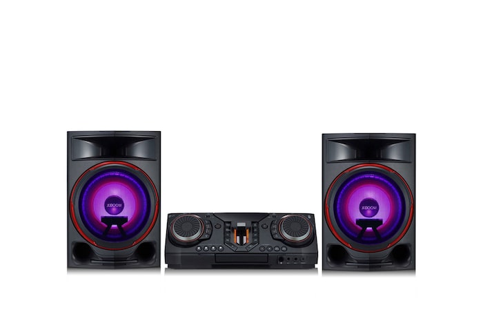 LG Mini System LG XBOOM - 2350W RMS, Graves Potentes, Karaokê, DJ Set e Party Speaker - CL87, CL87