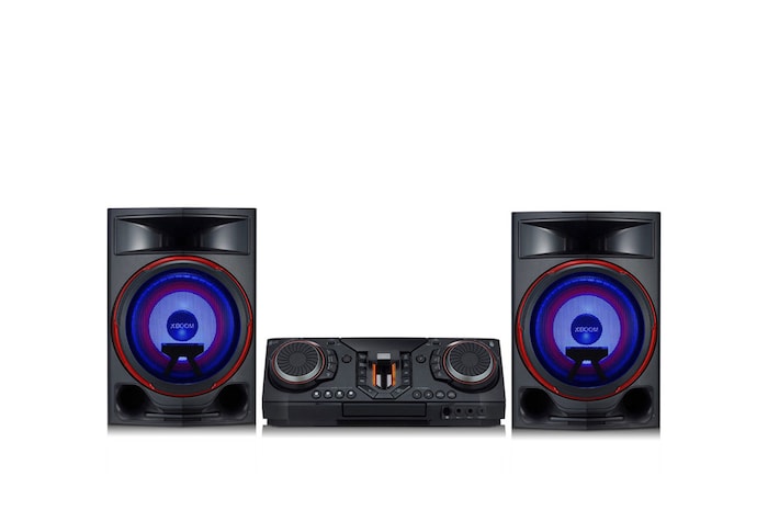 LG Mini System LG XBOOM - 2350W RMS, Graves Potentes, Karaokê, DJ Set e Party Speaker - CL87, CL87