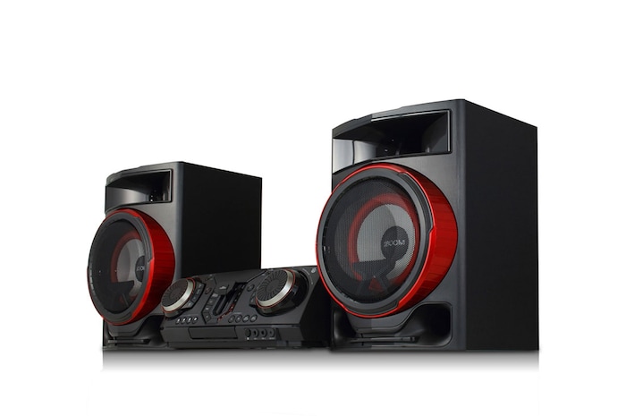LG Mini System LG XBOOM - 2350W RMS, Graves Potentes, Karaokê, DJ Set e Party Speaker - CL87, CL87
