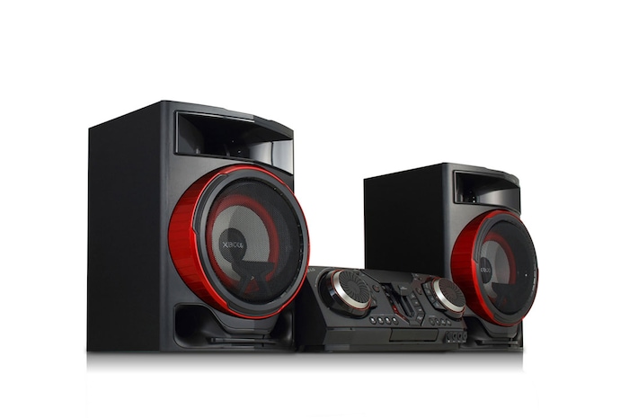 LG Mini System LG XBOOM - 2350W RMS, Graves Potentes, Karaokê, DJ Set e Party Speaker - CL87, CL87