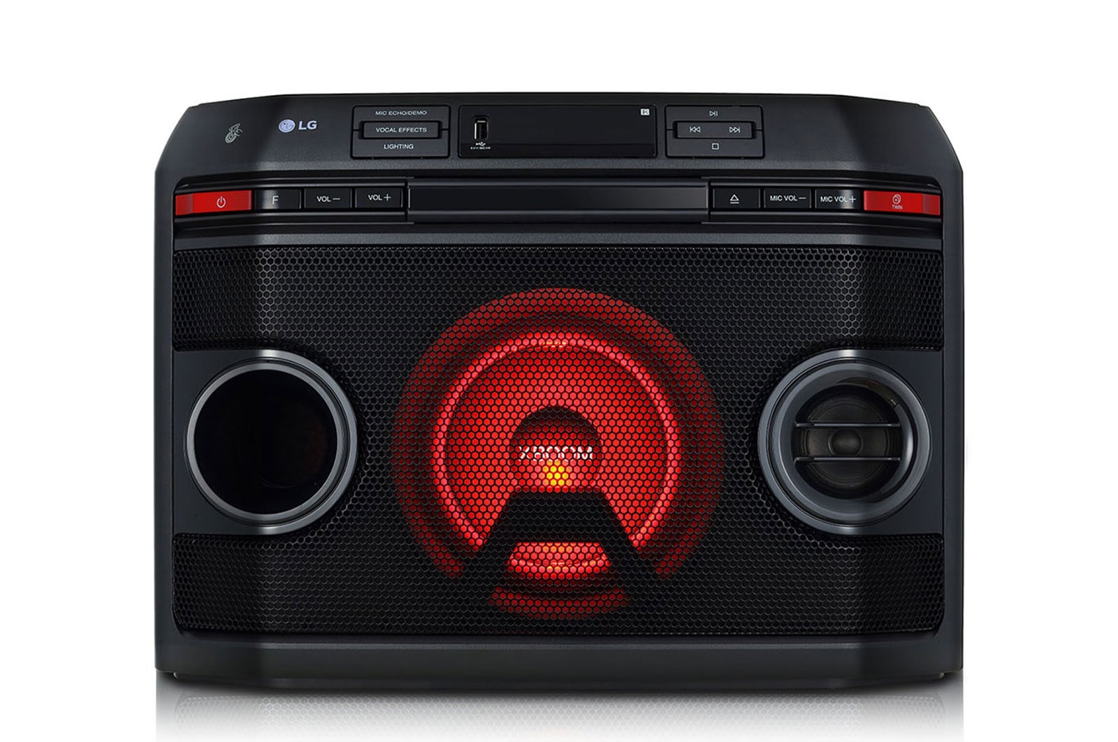 Vista frontal de Mini System LG XBOOM OL45 220W Bluetooth OL45
