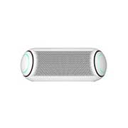 LG Caixa de Som Portátil LG XBOOM Go PL5W Bluetooth Meridian Surround 18h De Bateria IPX5 Branco, PL5W
