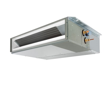 Vista frontal de Evaporadora Duto de Baixa Pressão, 18.000 BTU/h, 220 V AMNH18GB2A2