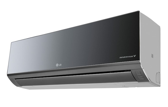 LG Evaporadora Hi Wall ArtCool Mirror, 24.000 BTU/h, 220 V, AMNW24GDCR0
