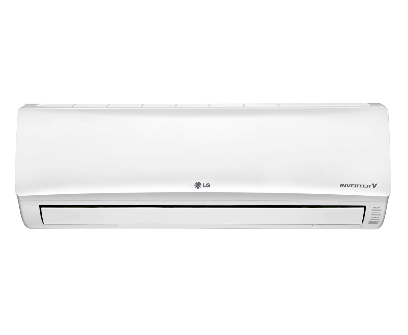 Vista frontal de Evaporadora Hi Wall, 24.000 BTU/h, 220 V AMNW24GECA0