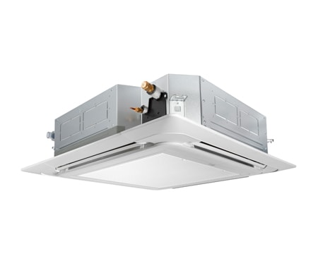 Vista frontal de Split Cassete Inverter, 35.000 BTU/h, Frio, 220V/1 AT-Q36GPLE5