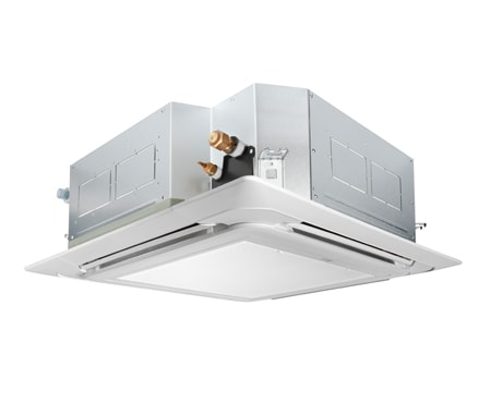 Vista frontal de Split Cassete Inverter, 54.000 BTU/h, Frio, 220V/1 AT-Q54GMLE5