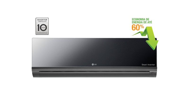 LG Ar Condicionado Split LG Smart Inverter Artcool, 18.000 Btu/h Frio, AS-Q182CRG2