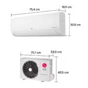 LG Ar-Condicionado LG AI Smart Inverter Voice 9.000 BTU Frio 220V, S3-Q09JA31E