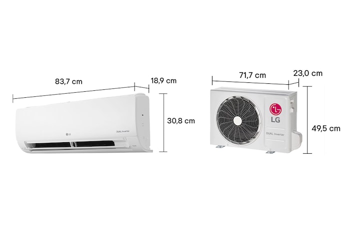 LG Ar-Condicionado LG AI Dual Inverter Voice 12.000 BTU Frio 127V, S3-Q12JA31B