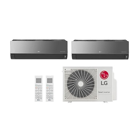 Ar condicionado Multi Split 2 ambientes Quente/Frio 9.000 BTU e 18.000BTU - MIN2AMB4