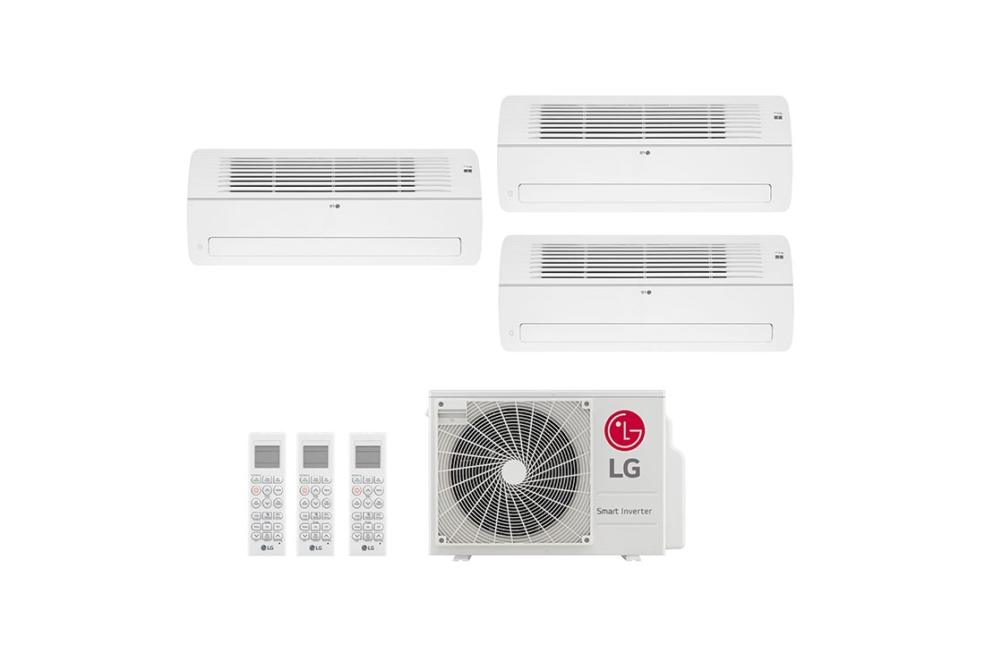 LG Ar condicionado Multi Split 3 ambientes Quente/Frio 9.000 BTUs , MIN31V2