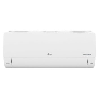 Vista frontal de Ar-Condicionado LG Dual Inverter AI VOICE 9.000 BTU Frio 220V S3-Q09AA33J