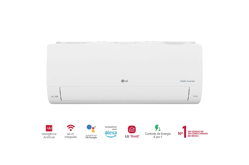 Front view with logo