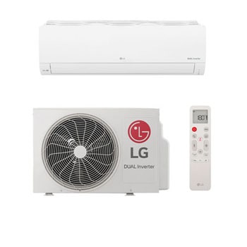 LG Ar-Condicionado LG Dual Inverter AI Compact 9.000 BTU Frio 220V, S3-Q09AAQAC
