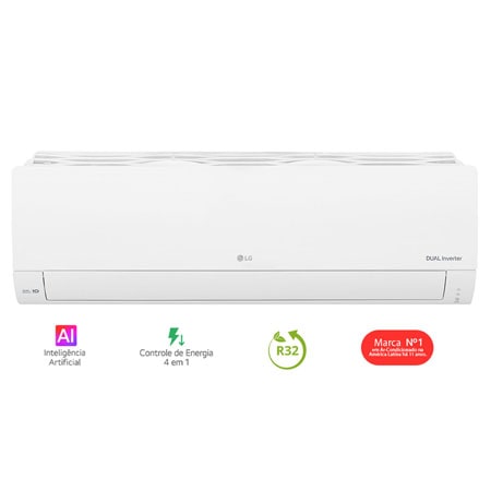 Ar-Condicionado LG Dual Inverter AI Compact 9.000 BTU Frio 220V - S3-Q09AAQAC