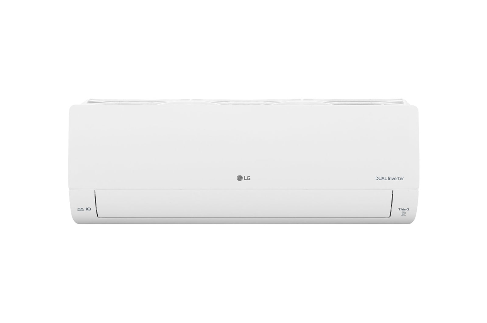 Vista frontal de Ar-Condicionado LG Dual Inverter AI Voice 24.000 BTU Frio 220V S3-Q24K231C