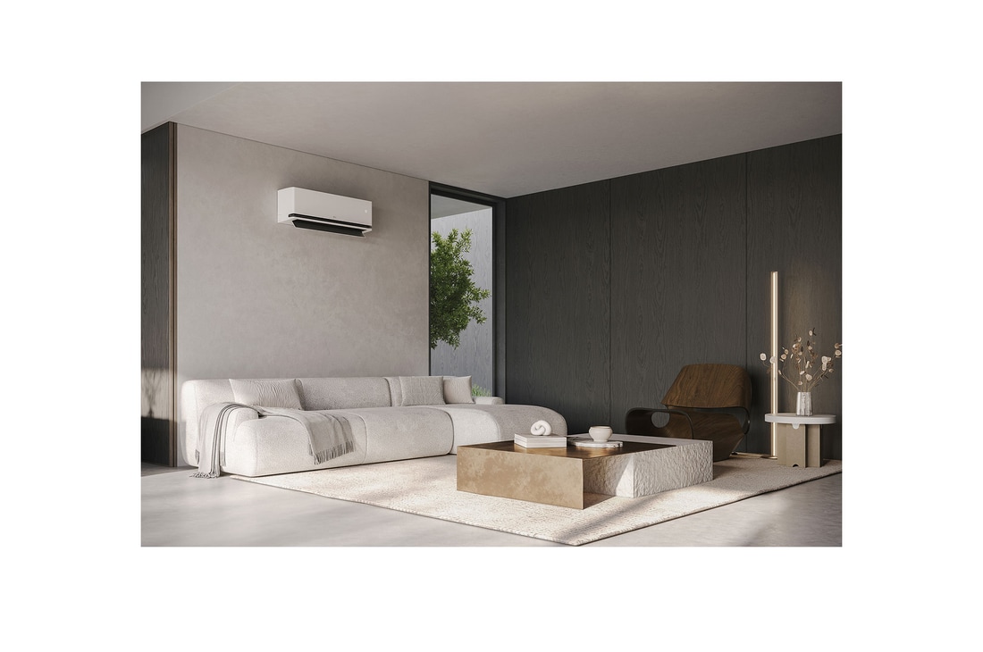 View of AC living room