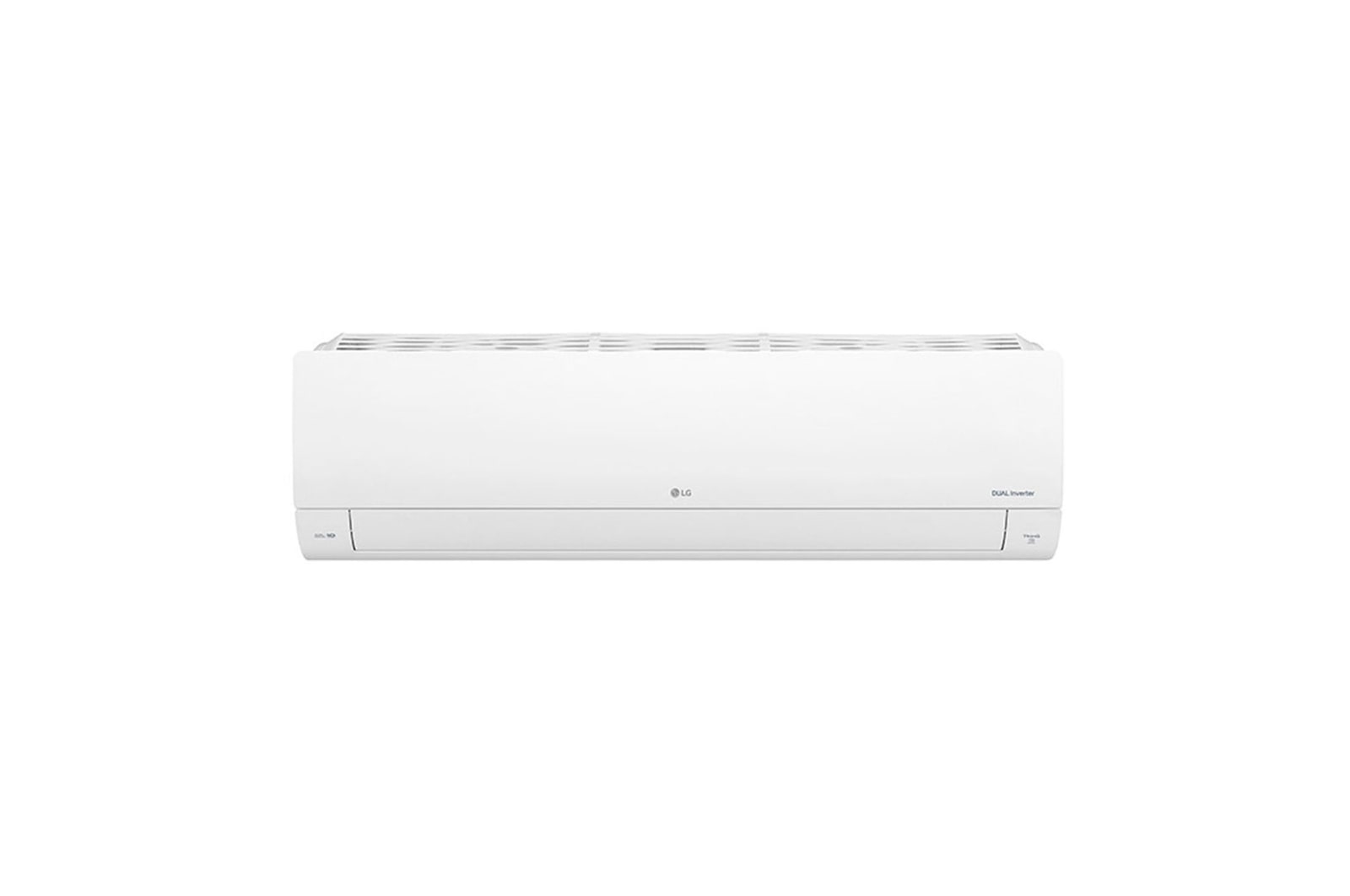 Vista frontal de Ar-Condicionado LG Dual Inverter AI Voice 18.000 BTU Quente/Frio 220V S3-W18KL33C