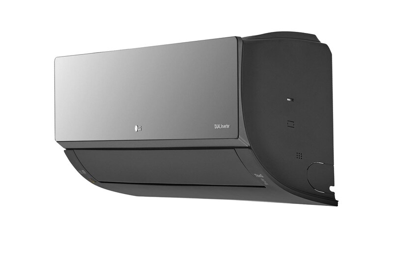 LG Ar Condicionado LG DUAL Inverter Voice Artcool UV Nano 24.000 Quente/Frio 220V, S4-W24K2RXD