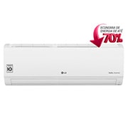 Vista frontal de Ar Condicionado Split LG DUAL Inverter 9.000 Quente/Frio S4-W09WA5WA