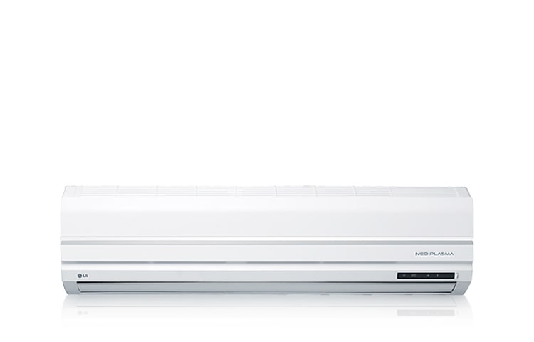 Vista frontal de Split Neo Plasma, 9000 Btu//h, 220V-monofásico, com ciclo quente/frio TS-H092YTL0